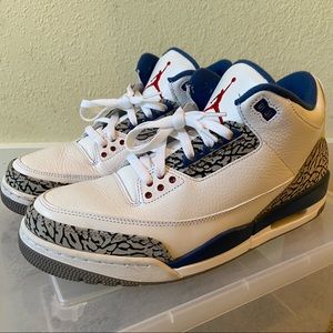 Nike Air Jordan 3 True Blue 2011 Size 10.5